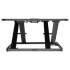 Alera AdaptivErgo Ultra-Slim Sit-Stand Desk, 31.33" x 21.63" x 1.5" to 16", Black (AEWR6B)