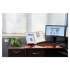 Durable SHERPA Desk Reference System, 10 Panels, 10 x 5 7/8 x 13 1/2, Gray Borders (554210)