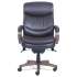 La-Z-Boy Woodbury High-Back Executive Chair, Supports Up to 300 lb, 20.25" to 23.25" Seat Height, Brown Seat/Back, Weathered Sand Base (48962B)