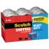 Scotch 3850 Heavy-Duty Packaging Tape Cabinet Pack, 3" Core, 1.88" x 54.6 yds, Clear, 18/Pack (385018CP)