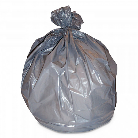 High-Density Waste Can Liners, 60 gal, 22 mic, 38