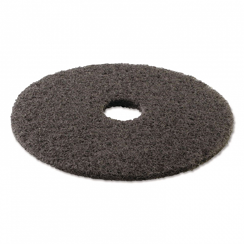 High Performance Stripping Floor Pads, 19" Diameter, Black, 5/Carton (4019HIP)