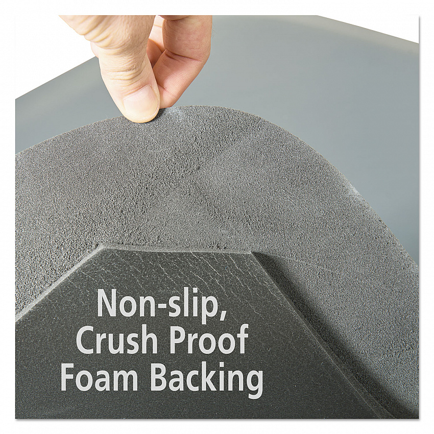 Pro Top Anti-Fatigue Mat, Rectangular, Gray Closed Cell Surface, 24" x 36" (44020350)