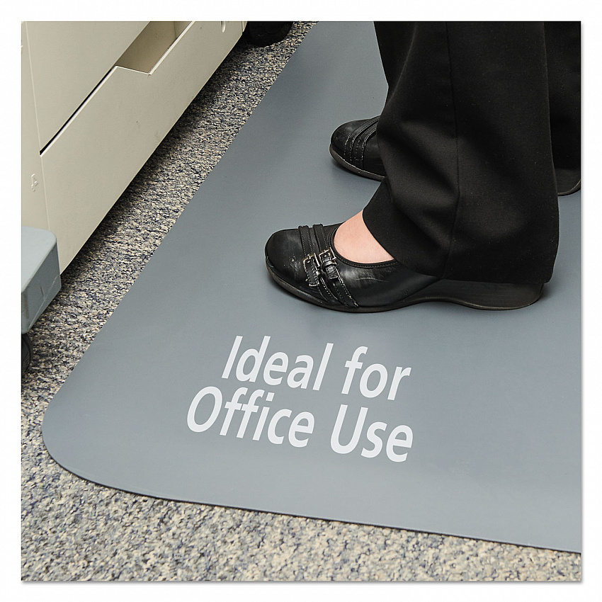 Pro Top Anti-Fatigue Mat, Rectangular, Gray Closed Cell Surface, 24" x 36" (44020350)