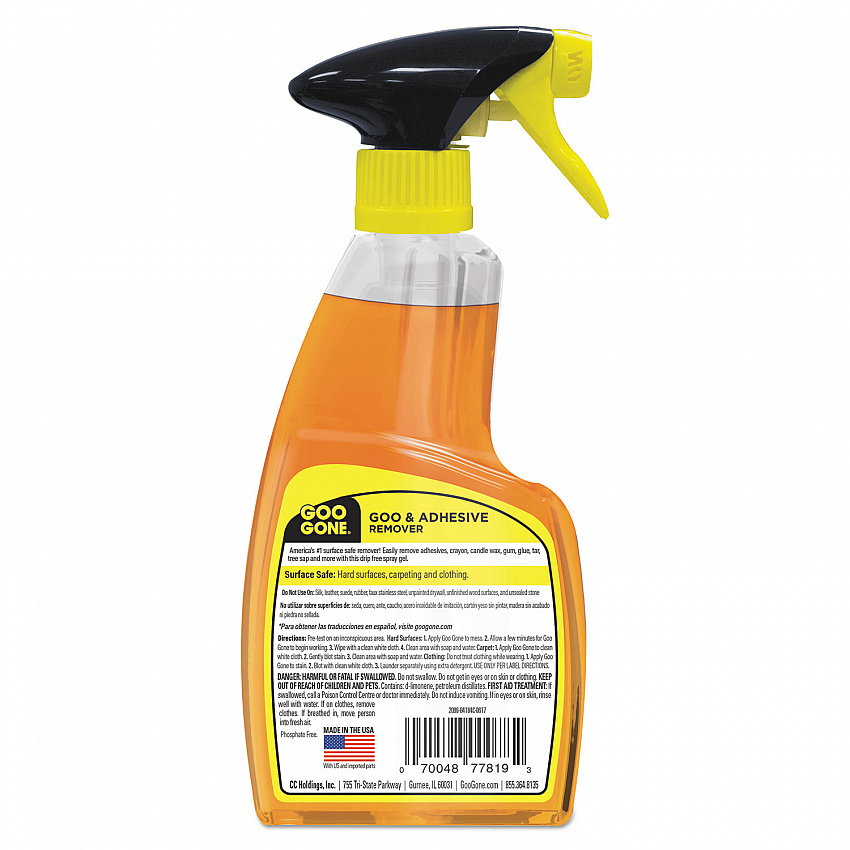 Spray Gel Cleaner, Citrus Scent, 12 oz Spray Bottle (2096EA)