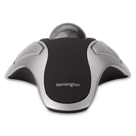 Kensington Orbit Optical Trackball Mouse, USB 2.0, Left/Right Hand Use, Black/Silver (64327)