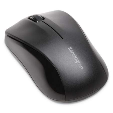 Kensington Wireless Mouse for Life, 2.4 GHz Frequency/30 ft Wireless Range, Left/Right Hand Use, Black (72392)