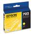 Epson T702420-S (702) DURABrite Ultra Ink, 300 Page-Yield, Yellow