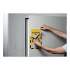 Durable DURAFRAME Security Magnetic Sign Holder, 8 1/2 x 11, Yellow/Black Frame, 2/Pack (4772130)