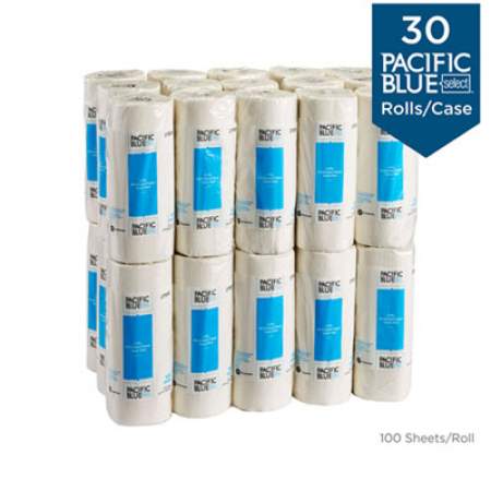 Georgia Pacific Professional PACIFIC BLUE SELECT PERFORATED PAPER TOWEL, 8 4/5X11, WHITE, 100/ROLL, 30 RL/CT (27300CT)