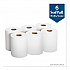 SofPull CenterPull Perforated Paper Towels, 1-Ply, 7.8 x 15, White, 320/Roll, 6 Rolls/Carton (28124)