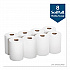 SofPull Premium Junior Capacity Towel, 1-Ply, 7.8 x 14.8, White, 225/Roll, 8 Rolls/Carton (28125)