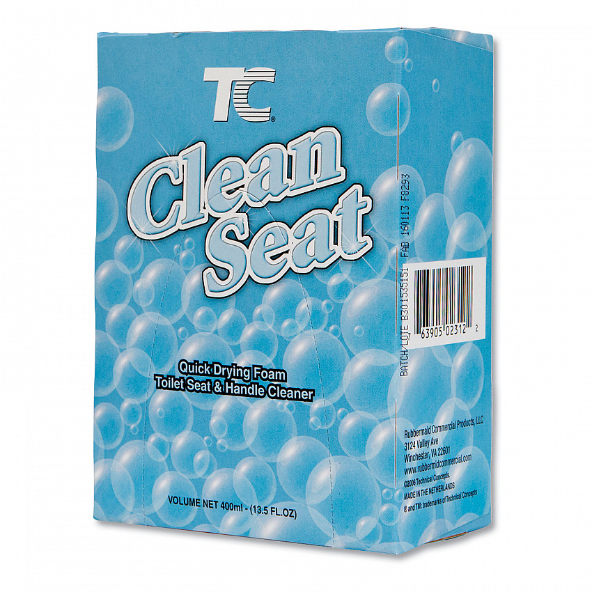 TC Clean Seat Foaming Refill, Unscented, 400 mL Box, 12/Carton (402312)