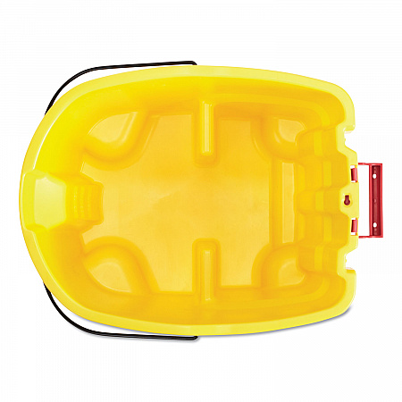 WaveBrake 2.0 Bucket, 35 qt, Plastic, Yellow (FG757088YEL)