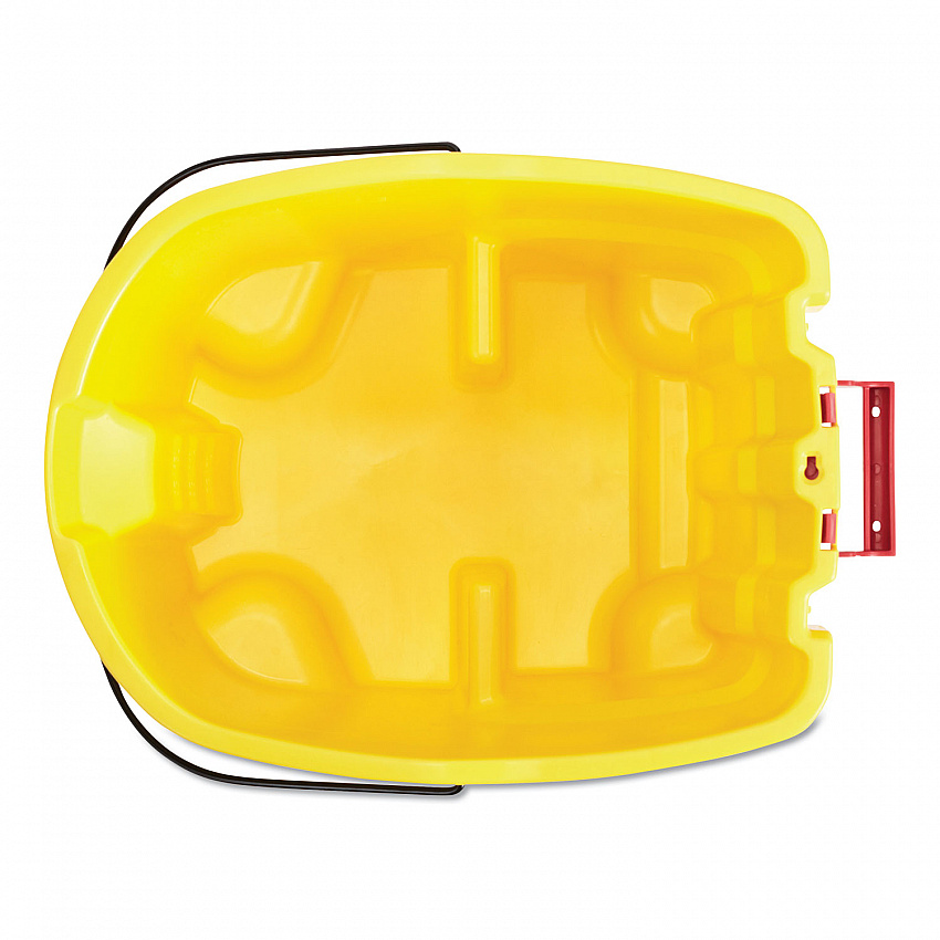 WaveBrake 2.0 Bucket, 35 qt, Plastic, Yellow (FG757088YEL)