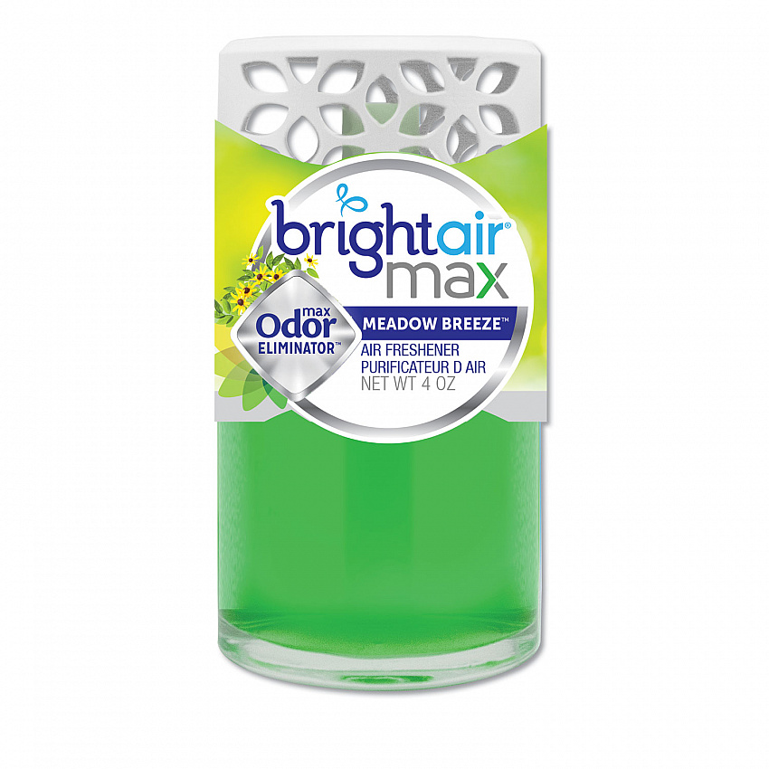 Max Scented Oil Air Freshener, Meadow Breeze, 4 oz, 6/Carton (900441)