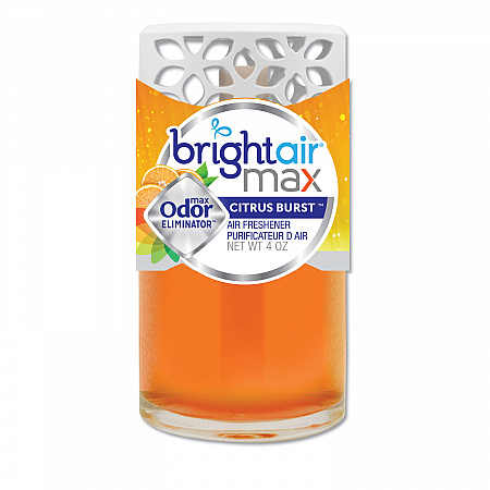 Max Scented Oil Air Freshener, Citrus Burst, 4 oz, 6/Carton (900440)