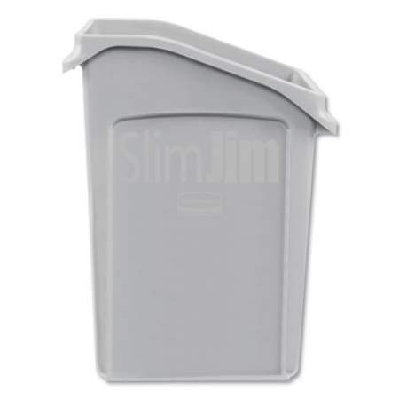 Rubbermaid Commercial Slim Jim Under-Counter Container, 23 gal, Polyethylene, Gray (2026721)