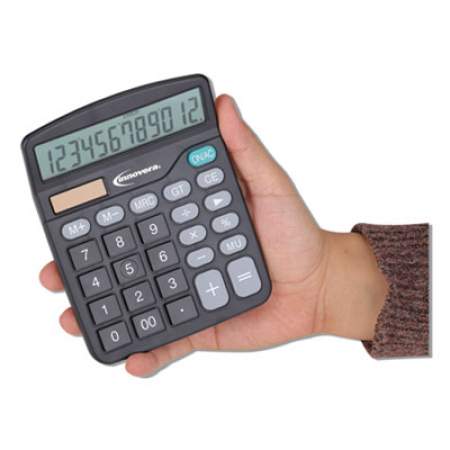 Innovera 15923 Desktop Calculator, 12-Digit, LCD