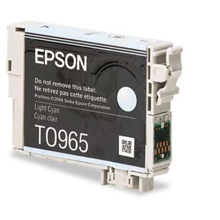 Epson T096520 (96) Ink, 430 Page-Yield, Light Cyan