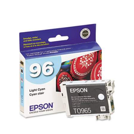 Epson T096520 (96) Ink, 430 Page-Yield, Light Cyan