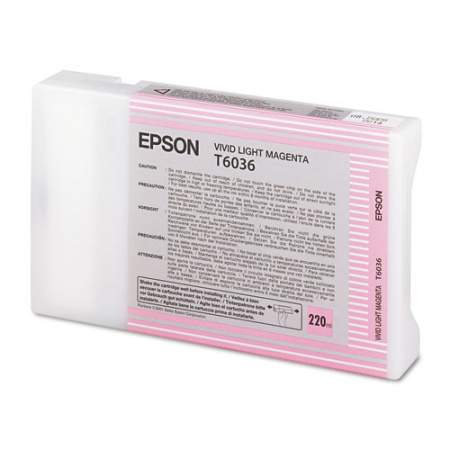 Epson T603600 (60) Ultrachrome K3 Ink, Vivid Light Magenta