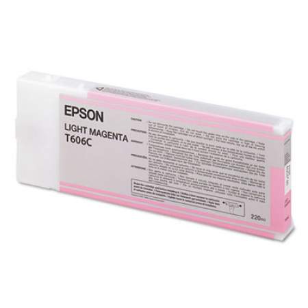 Epson T606C00 Ink, Light Magenta
