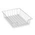 Fellowes Wire Desk Tray Organizer, 1 Section, Letter Size Files, 10" x 14.13" x 3", Silver (60012)