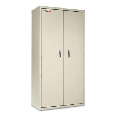 FireKing Storage Cabinet, 36w x 19 1/4d x 72h, UL Listed 350 Degree, Parchment (CF7236D)