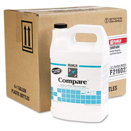 Franklin Cleaning Technology Compare Floor Cleaner, 1gal Bottle, 4/carton (F216022CT)