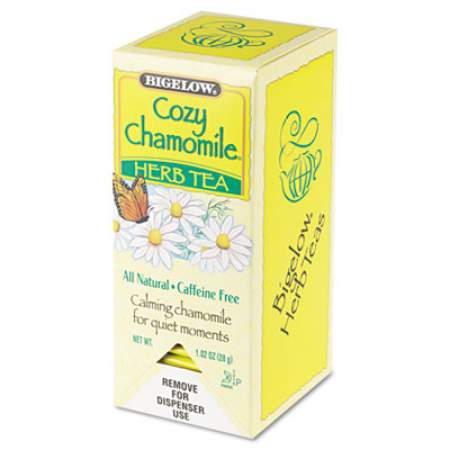 Bigelow Single Flavor Tea, Cozy Chamomile, 28 Bags/Box (00401)