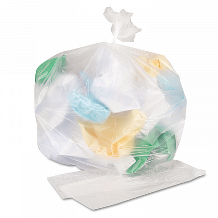 High-Density Can Liners, 16 gal, 7 mic, 24