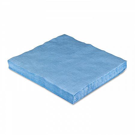 DuPont Sontara EC Engineered Cloths, 12 x 12, Blue, 100/Pack, 10 Packs/Carton (PR811)