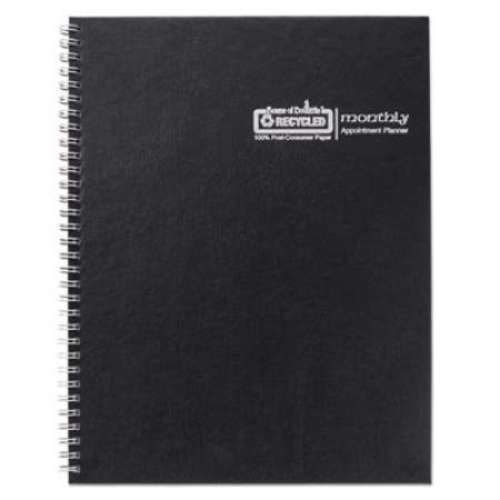 House of Doolittle Monthly Hard Cover Planner, 11 x 8.5, Black Cover, 14-Month (Dec to Jan): 2021 to 2023 (26292)