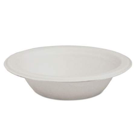 Eco-Products Renewable and Compostable Sugarcane Bowls, 12 oz, Natural White, 50/Packs (EPBL12PK)