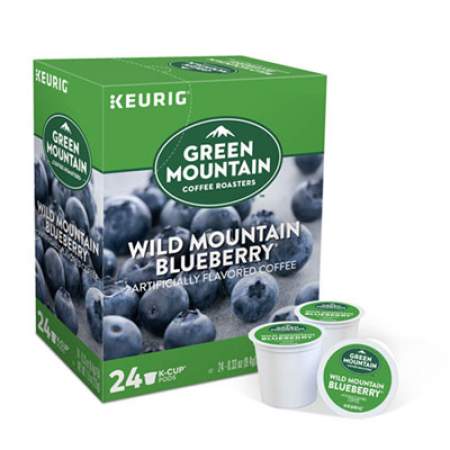 Green Mountain Coffee Fair Trade Wild Mountain Blueberry Coffee K-Cups, 96/Carton (6783CT)