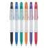 Pilot FriXion Colors Erasable Porous Point Pen, Stick, Bold 2.5 mm, Six Assorted Ink Colors, White Barrel, 6/Pack (44153)