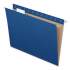 Pendaflex Colored Hanging Folders, Letter Size, 1/5-Cut Tab, Navy, 25/Box (81615)