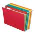 Pendaflex Colored Hanging Folders, Letter Size, 1/5-Cut Tab, Assorted, 25/Box (81663)