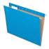 Pendaflex Colored Hanging Folders, Letter Size, 1/5-Cut Tab, Blue, 25/Box (81603)
