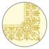 Southworth Premium Certificates, 8.5 x 11, Ivory/Gold with Fleur Gold Foil Border, 15/Pack (CTP1V)