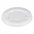 Straw-Slot Cold Cup Lids, Identification Buttons, Fits 10 oz Cold Cups, Plastic, Translucent, 2,000/Carton (L10BLN)