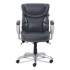 SertaPedic Emerson Task Chair, Supports Up to 300 lb, 18.75" to 21.75" Seat Height, Gray Seat/Back, Silver Base (49711GRY)
