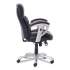 SertaPedic Emerson Task Chair, Supports Up to 300 lb, 18.75" to 21.75" Seat Height, Black Seat/Back, Silver Base (49711BLK)