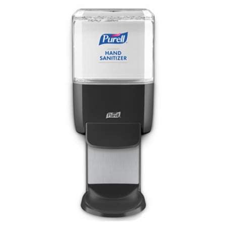 PURELL Push-Style Hand Sanitizer Dispenser, 1,200 mL, 5.25 x 8.56 x 12.13, Graphite (502401)