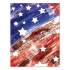 Astrodesigns Pre-Printed Paper, 28 lb, 8.5 x 11, Stars and Stripes, 100/Pack (91254)