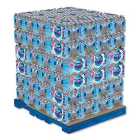 Nestle Waters Pure Life Purified Water, 0.5 Liter Bottles, 24/carton, 78 Cartons/pallet (101264PL)