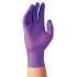 Kimtech PURPLE NITRILE Exam Gloves, 242 mm Length, Medium, Purple, 100/Box (55082)