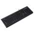 Kensington Keyboard for Life Slim Spill-Safe Keyboard, 104 Keys, Black (64370)