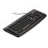 Kensington Pro Fit USB Washable Keyboard, 104 Keys, Black (64407)